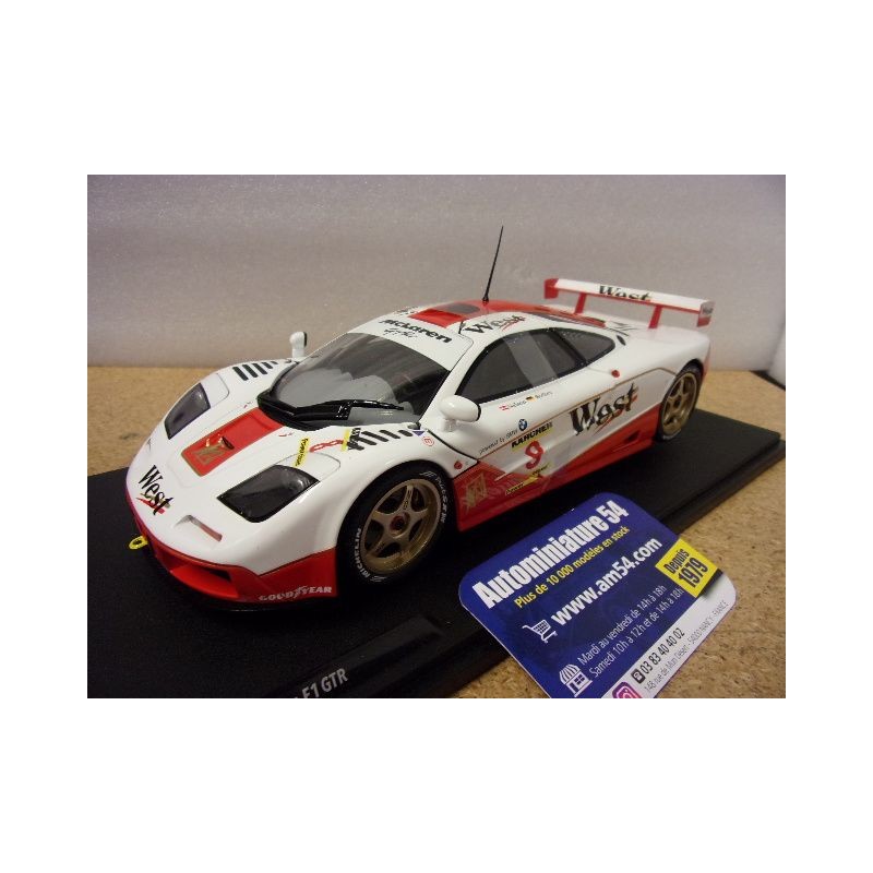 1995 McLaren F1 GTR West n°8 BPR S1804107 Solido