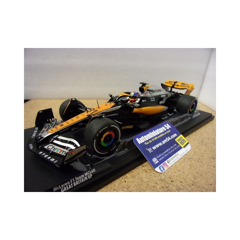 2023 McLaren MCL60 n°81 Oscar Piastri Great Britain GP S1811202 Solido