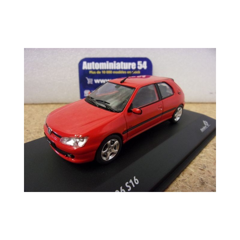 Peugeot 306 S16 Vallelunga Red 1998 S4311403 Solido