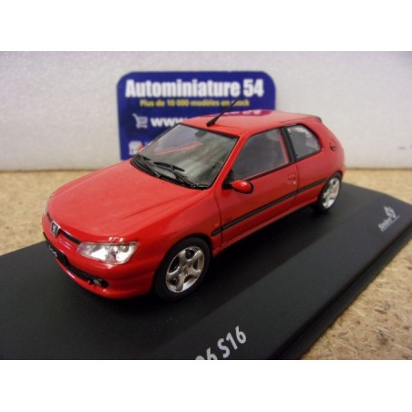 Peugeot 306 S16 Vallelunga Red 1998 S4311403 Solido