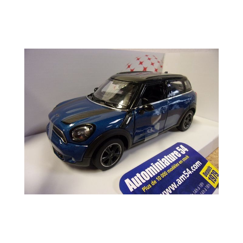 Mini Cooper S Countryman Blue - Black  56400B Rastar