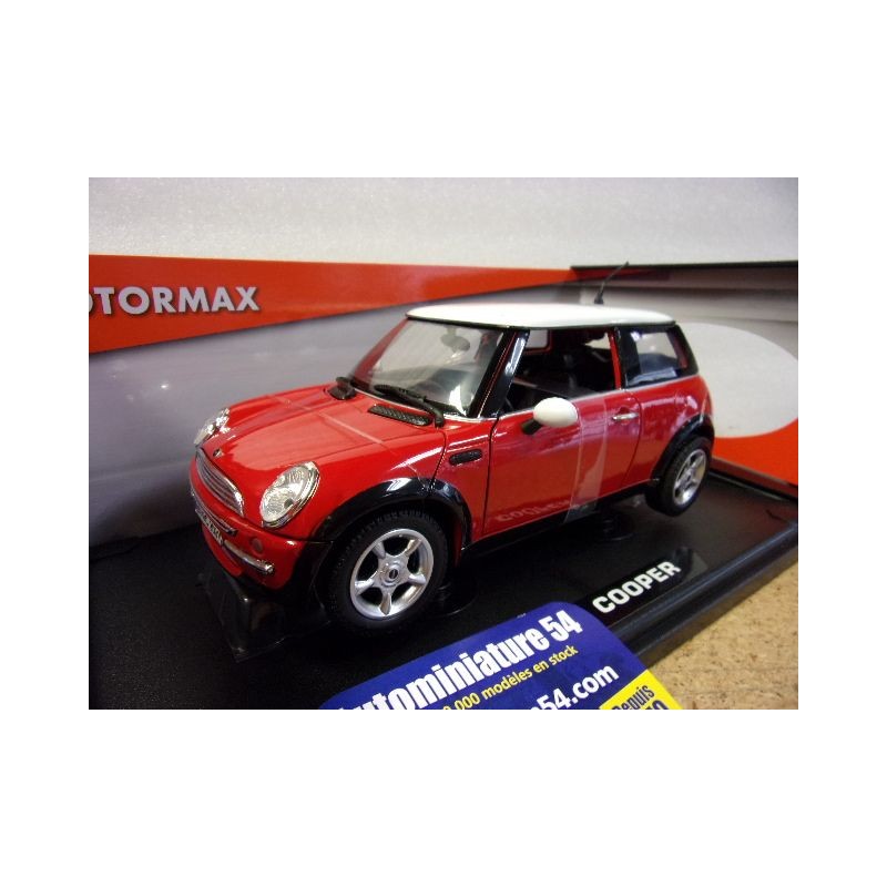 Mini Cooper red - White 73114RW MotorMax