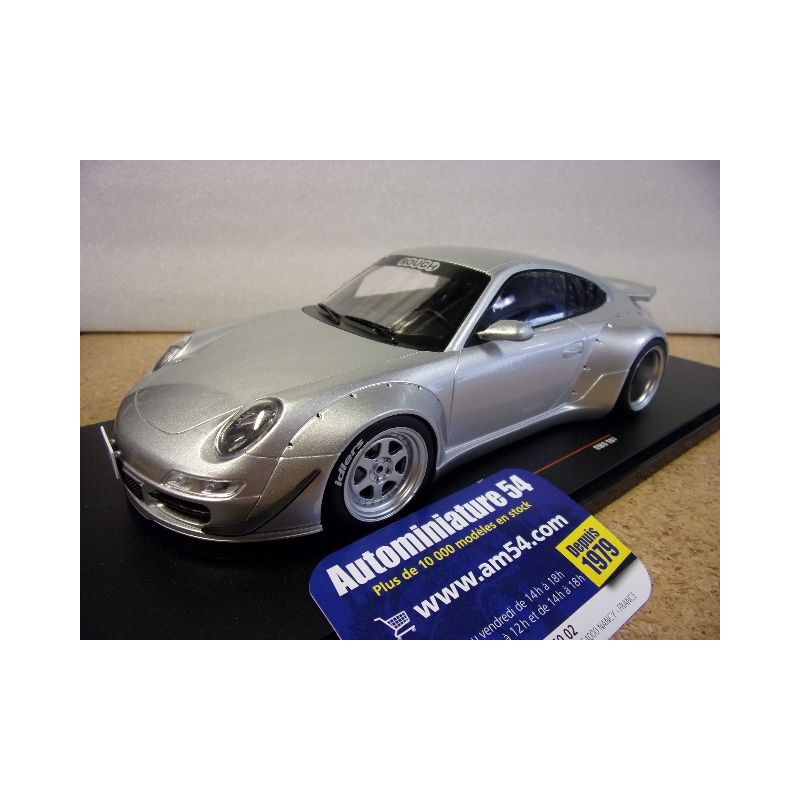 Porsche 911 - 997 RWB Silver 18CMC166 Ixo Models