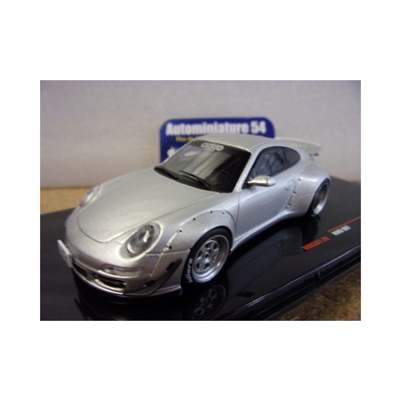 Porsche 911 - 997 RWB Silver MOC337 Ixo Models