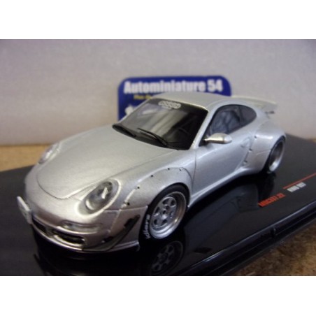 Porsche 911 - 997 RWB Silver MOC337 Ixo Models