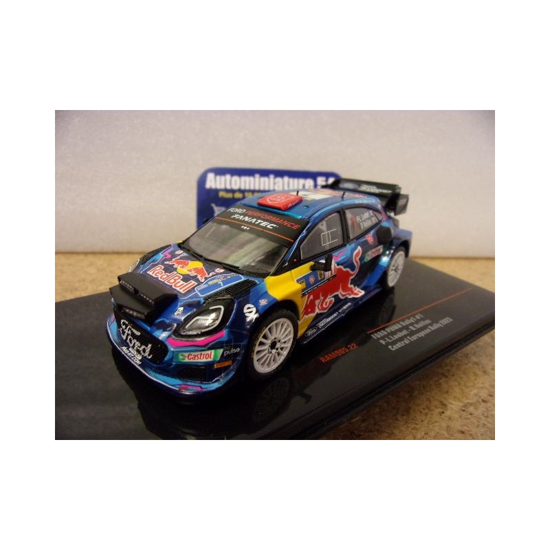 2023 Ford Puma Rally 1 n°7 Loubet - Veillas Centre Europe RAC905 Ixo Models