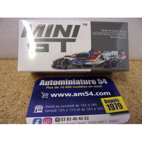 2023 BMW M Hybrid V8 IMSA n°25 Sebring 12H MGT00709 True Scale Models Mini GT