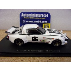 1980 Mazda RX7 n°86 Soto - Honegger - Hutchins 24H Le Mans S9470 Spark Model