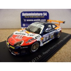 2000 Porsche 911 996 GT3R n°72 Saldana - Lavaggi - Diez de Villaroel Le Mans S9938 Spark Model