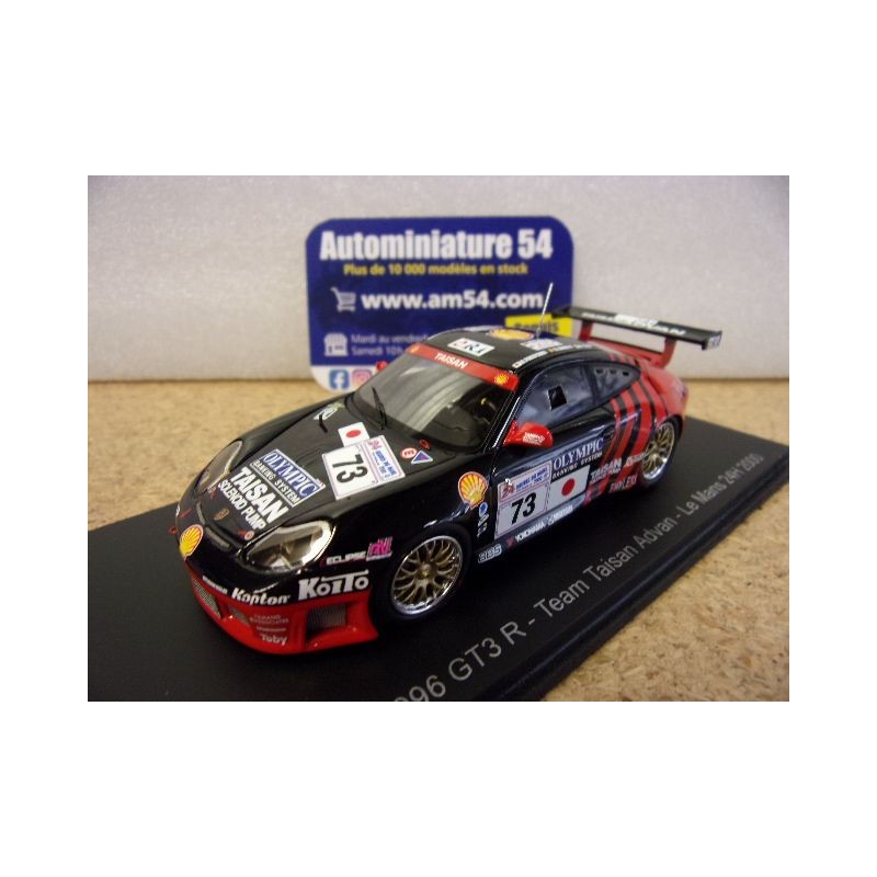 2000 Porsche 911 996 GT3R n°73 Fukuyama - Yogo - Lambert Le Mans S9939 Spark Model