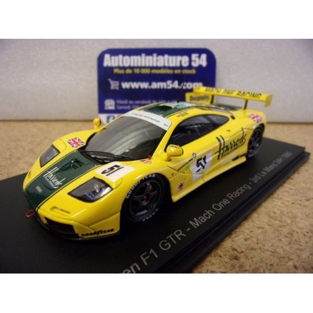 1995 McLaren F1 GTR n°51 Wallace - Bell - Bell 3rd Le Mans S6675 Spark Model