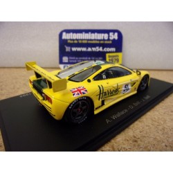 1995 McLaren F1 GTR n°51 Wallace - Bell - Bell 3rd Le Mans S6675 Spark Model