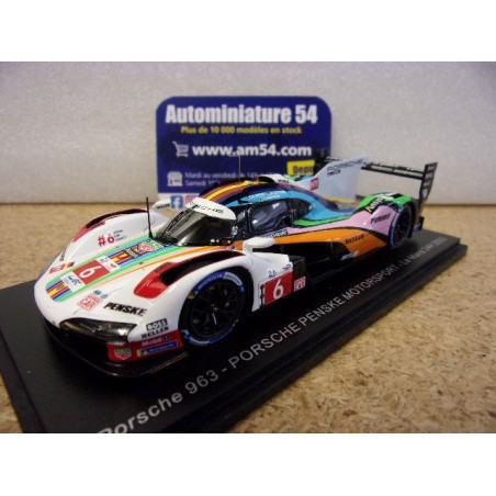 2023 Porsche 963 n°6 Estre - Lotterer - Vantoor Le Mans S8724 Spark Model