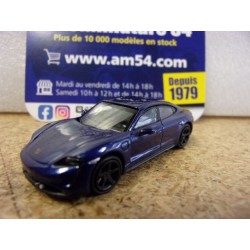 Porsche Taycan Turbo S 2019 Dark Blue 1/87 870068401 Minichamps