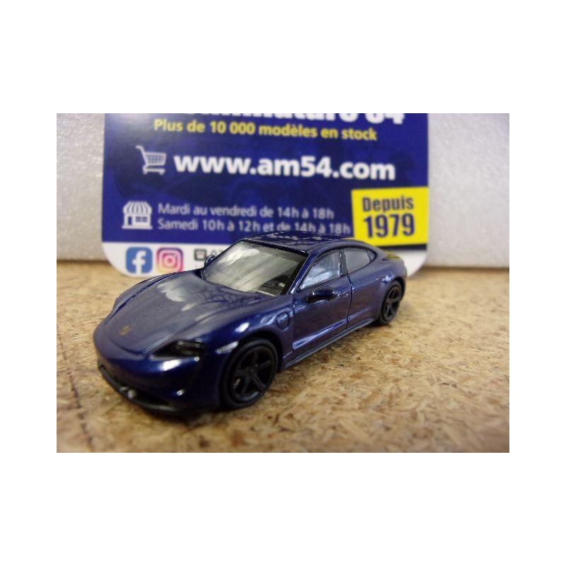 Porsche Taycan Turbo S 2019 Dark Blue 1/87 870068401 Minichamps