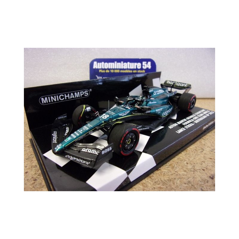 2023 Aston Martin AMR23 n°18 Lance Stroll Australian GP 417230318 Minichamps