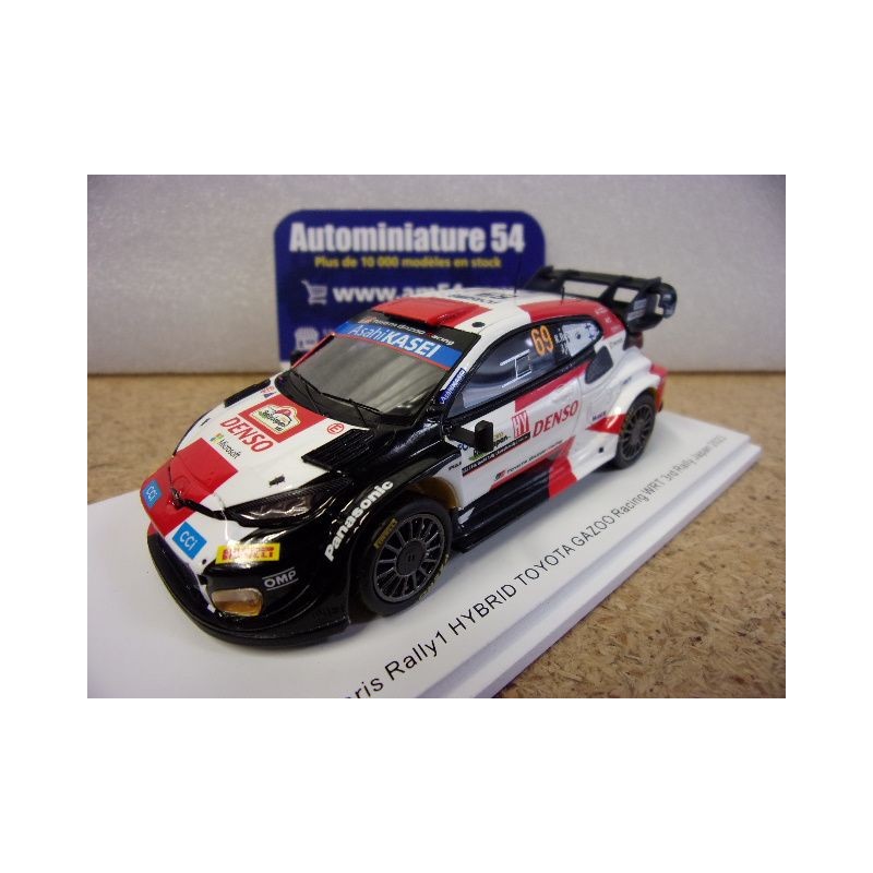 2023 Toyota GR Yaris Rally1 n°69 K.Rovanpera - J.Halttunen 3rd Japan S6733 Spark Model