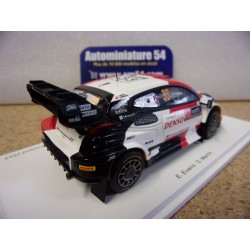 2023 Toyota GR Yaris Rally1 n°33 Evans - Martin 1st Winner Finland S6736 Spark Model