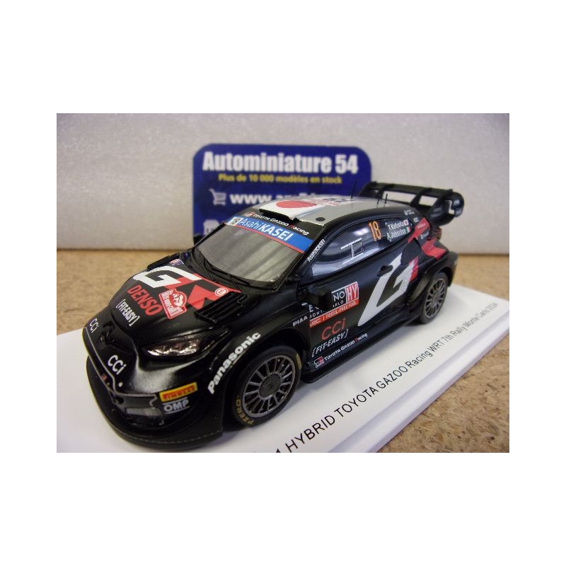 2024 Toyota GR Yaris Rally1 n°18 Katsuta - Johnston 7th Monte Carlo S6853 Spark Model