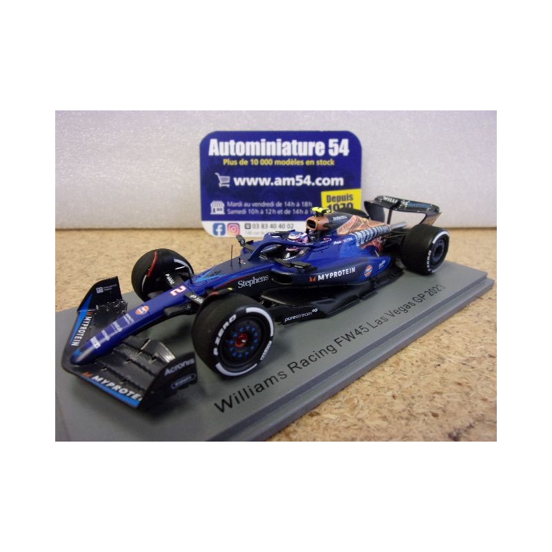 2023 Williams FW45 n°2 Logan Sargeant Las Vegas GP S8937 Spark Model