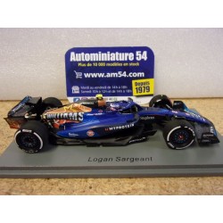 2023 Williams FW45 n°2 Logan Sargeant Las Vegas GP S8937 Spark Model