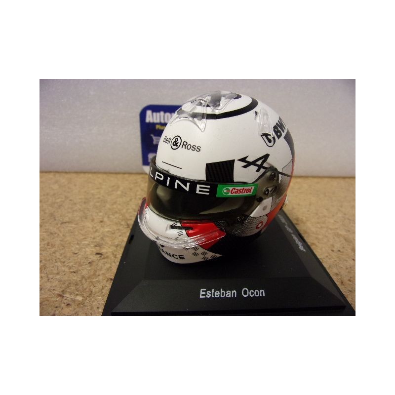 2023 Casque Esteban Ocon Alpine F1 Team Belgian GP 1/5 5HF117 Spark Model