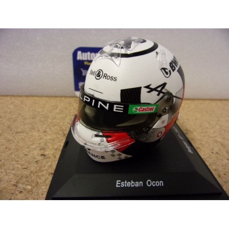 2023 Casque Esteban Ocon Alpine F1 Team Belgian GP 1/5 5HF117 Spark Model