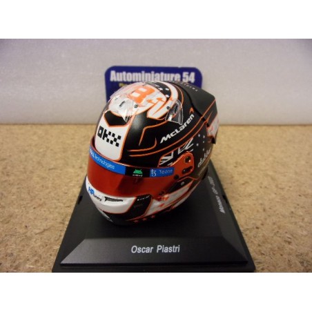 2023 Casque Oscar Piastri McLaren Monaco GP 1/5 5HF109 Spark Model