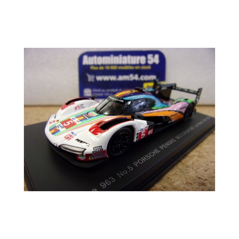 2023 Porsche Penske 963 n°5  Le Mans Y300 Spark Model Sparky