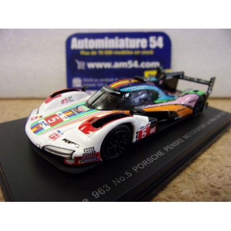 2023 Porsche Penske 963 n°5  Le Mans Y300 Spark Model Sparky