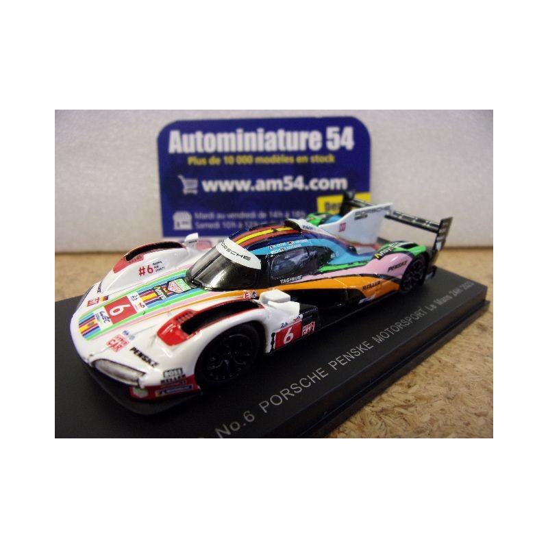 2023 Porsche Penske 963 n°6 Le Mans Y301 Spark Model Sparky