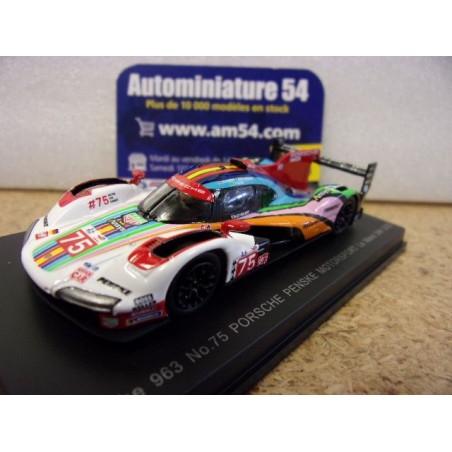 2023 Porsche Penske 963 n°75 Le Mans Y303 Spark Model Sparky