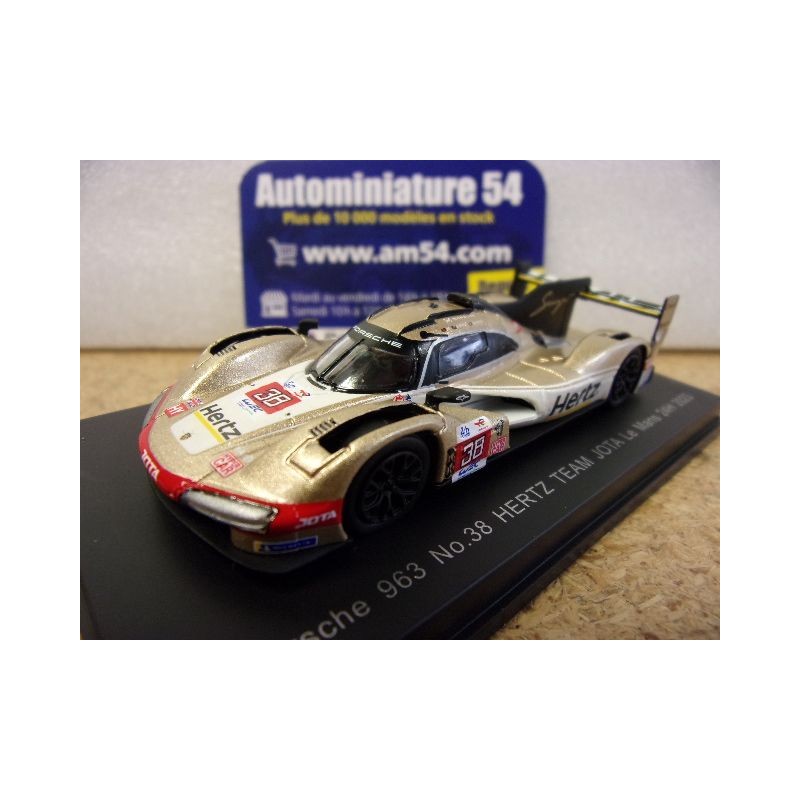 2023 Porsche Jota 963 n°38 Le Mans Y302 Spark Model Sparky