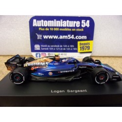 2023 Williams F1 FW45 n°2 Sargeant Las Vegas Y354 Spark Model Sparky 1.64