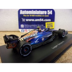 2023 Williams F1 FW45 n°2 Sargeant Las Vegas Y354 Spark Model Sparky 1.64