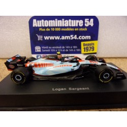 2023 Williams F1 FW45 n°2 Sargeant Las Vegas Y350 Spark Model Sparky 1.64