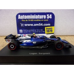 2023 Williams F1 FW45 n°2 Sargeant British GP Y352 Spark Model Sparky 1.64