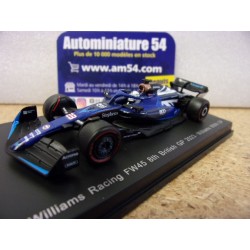 2023 Williams F1 FW45 n°23 Albon British GP Y353 Spark Model Sparky 1.64