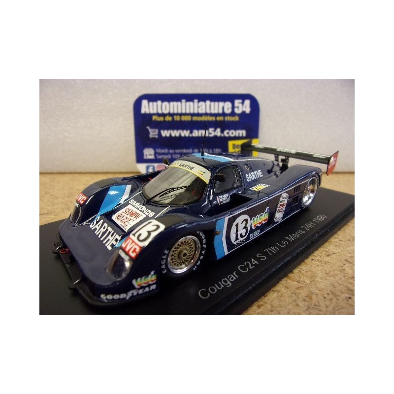 1991 Cougar C26S n°13 Fabre - Trollé - Robert Le Mans S3534 Spark Model