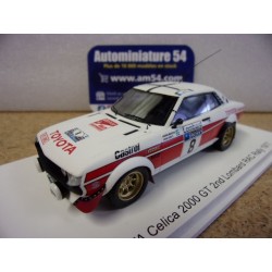 1977 Toyota Celica 2000 GT n°8 Mikkola - Hertz 2nd RAC Rally S7722 Spark Model