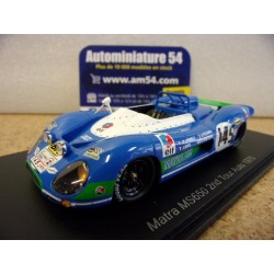 1970 Matra Simca MS650 n°145 Pescarolo - Jabouille - Rives SF291 Spark Model