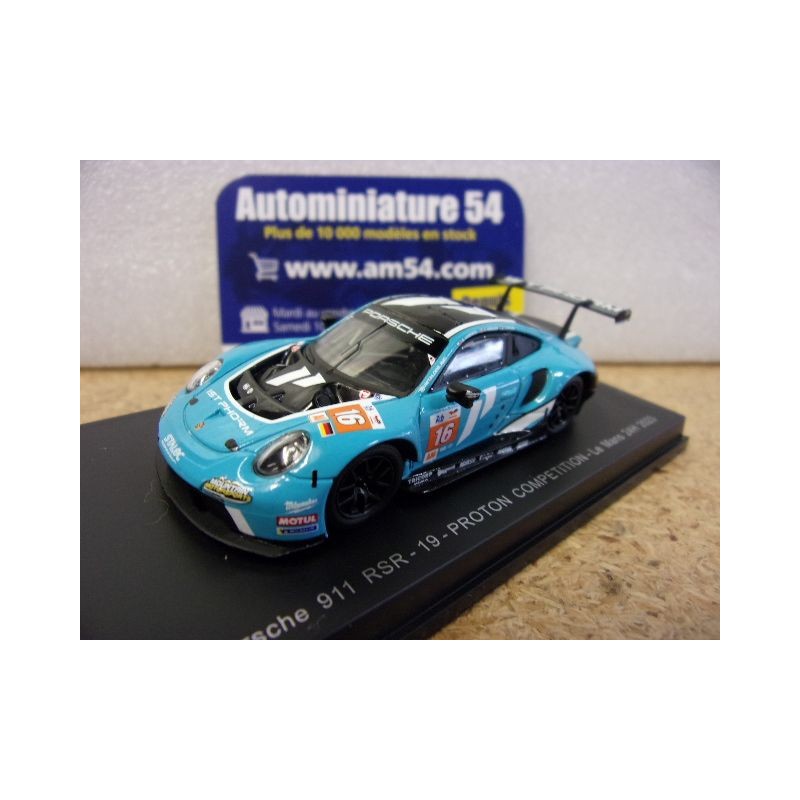 2023 Porsche 911 RSR n°16 Proton Compétition Le Mans Y306 Spark Model Sparky