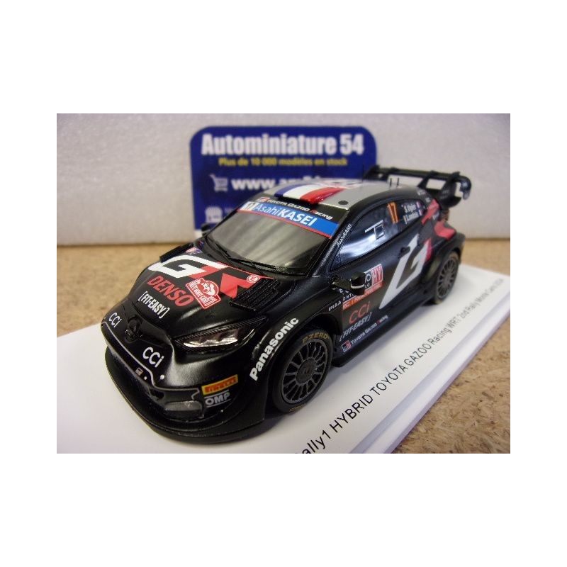 2024 Toyota GR Yaris Rally1 n°17 Ogier - Landais 2nd Monte Carlo S6852 Spark Model