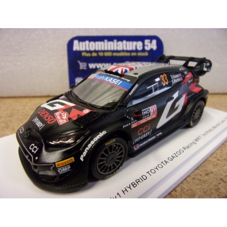 2024 Toyota GR Yaris Rally1 n°33 Evans - Martin 3rd Monte Carlo S6851 Spark Model