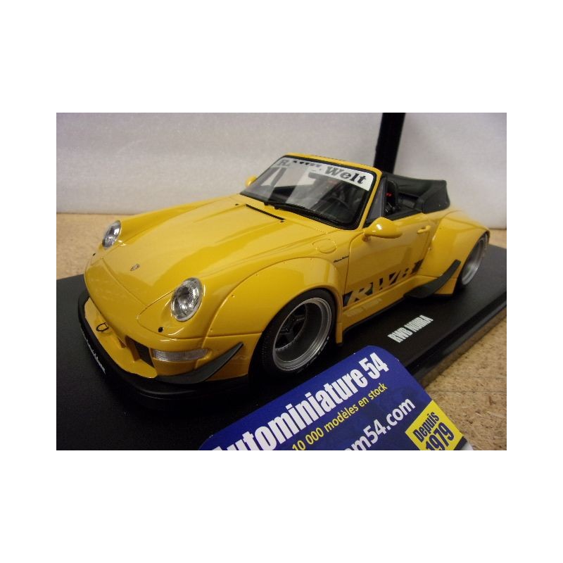 Porsche 911 - 993 RWB Body Kit Nohra Speed Yellow 2023 GT450 GT Spirit