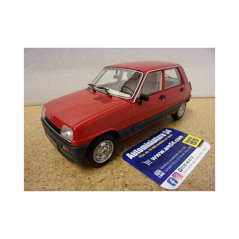 Renault 5 GTL 5 doors Rouge 705 1984 OT1147 OttoMobile