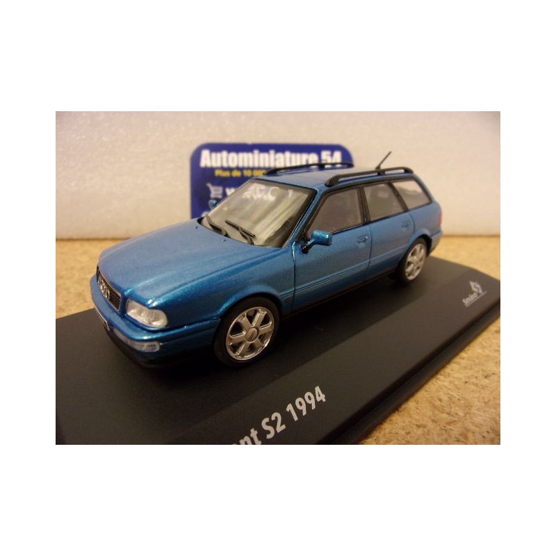 Audi S2 Avant Pelican Blue 1994 S4314506 Solido