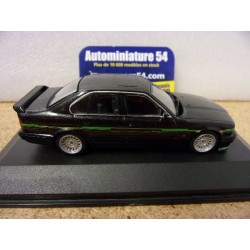 Alpina B10 BMW E34 Black - Green 1994 S4310406 Solido