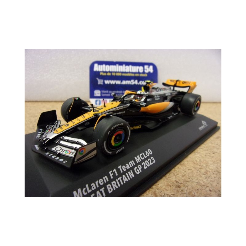 2023 McLaren MCL60 n°4 Lando Norris Great Britain GP S4317801 Solido