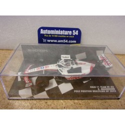 2022 Haas F1 Team VF-22 n°20 Kevin Magnussen Pole Position Brazilian GP 417222120 Minichamps